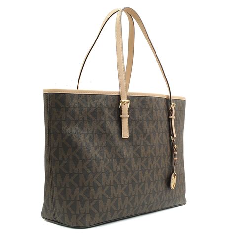 michael kors zakentassen speciale handvatten jet set|Jet Set Medium Tote Bag .